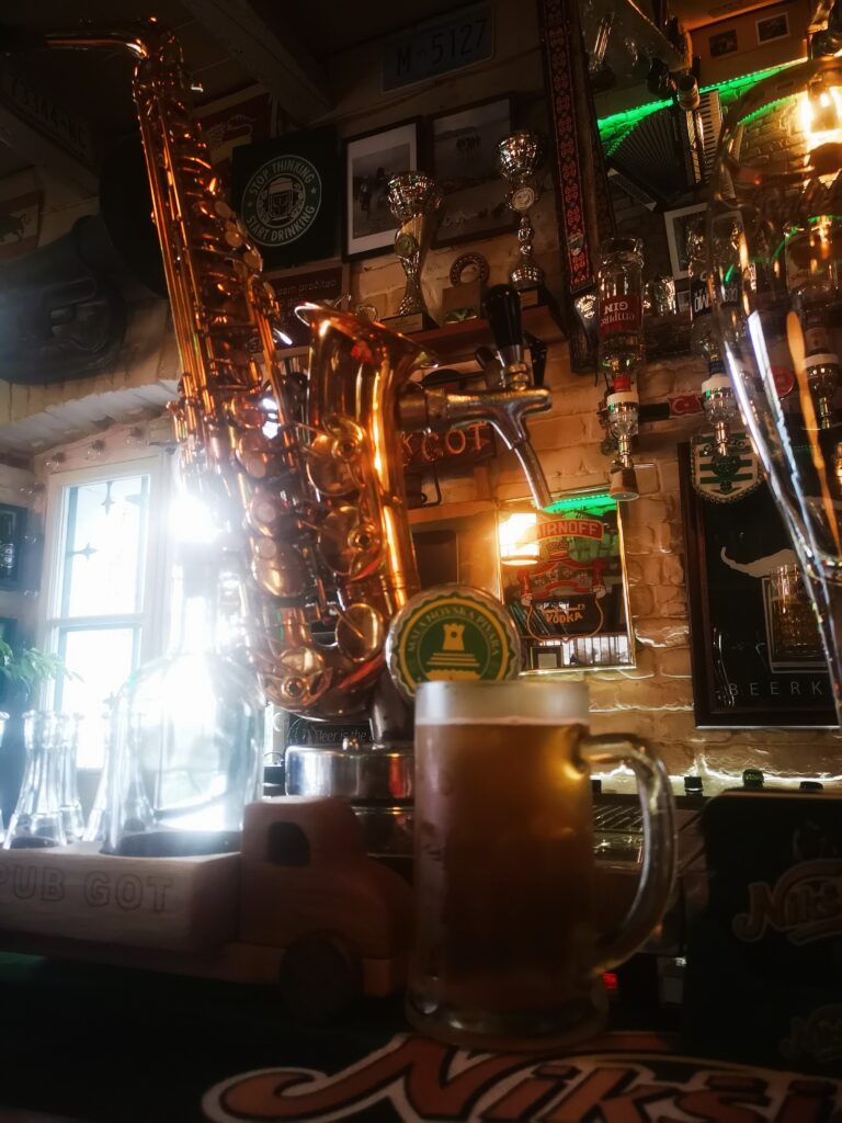 Local Montenegrin beer tap in Pub Got