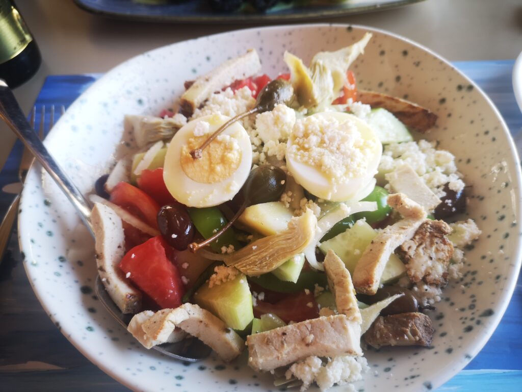 Local Dish Cretan Salad